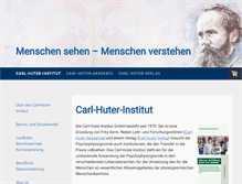 Tablet Screenshot of carl-huter.ch